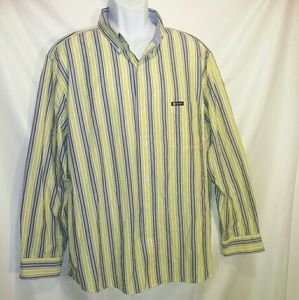 Chaps easy-care men's XXL long sleeve button down